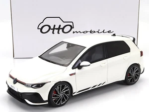 1:18 OTTOMOBILE Volkswagen Golf Viii Gti Clubsport 2021 White OT986 - Picture 1 of 2