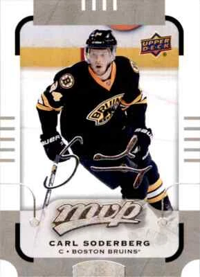 2015-16 Upper Deck MVP silver Script Carl Soderberg #4 - Image 1 of 2