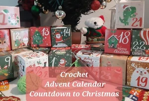 Countdown to Christmas Advent Calendar for Crocheters 2024 Crochet Supplies - Picture 1 of 10