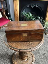 Antique Rosewood Writing Slope with Secret Drawer 