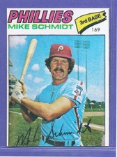 1977  Topps Venezuelan Sticker MIKE SCHMIDTH # 169 HOF ! RARE ! BEST QUALITY !