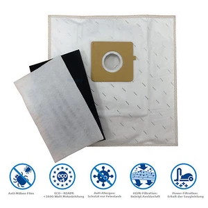 20 bolsas de aspiradora + 4 filtros para Rowenta Compacteo RO 1717, RO 1733, RO 1755 - Imagen 1 de 1
