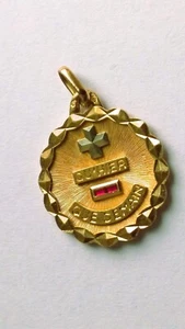 SAG IHM, ICH LIEBE DICH ZUM VALENTINSTAG MIT DIESER GELBGOLDMEDAILLE AUGI - Bild 1 von 8