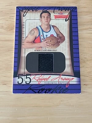 2004-05 Fleer Throwbacks /499 Jersey Relic Rafael Araujo #83 Rookie RC $$$ - Image 1 of 2