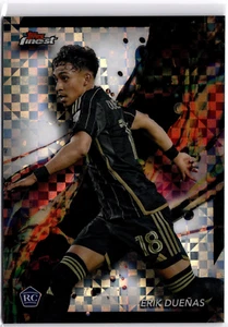 Erik Duenas 2024 Topps Finest MLS Checkboard Refractor #63 LAFC - Picture 1 of 2