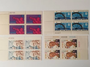 SELLOS ESTADOS UNIDOS BLOQUES DE 4 CON MATRIZ VARIOS MNH NUEVO SIN CHARNELA - Imagen 1 de 1