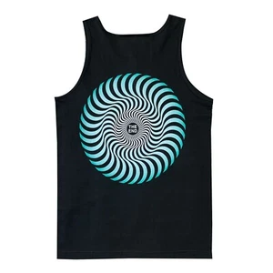 Spitfire Classic Swirl Black Tank Top New With Tags S - Picture 1 of 7