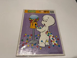 Rompecabezas con bandeja Golden Casper the Friendly Ghost 1992 con marco - Imagen 1 de 1