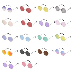New Lens John Lennon Style Round Sunglasses Retro Adults Mens Womens Glasses UK - Picture 1 of 208