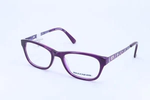 Skechers SE1601 Purple Square Girls Full Rim 46-16-130 Eyeglasses Frames - Picture 1 of 4