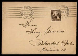 MayfairStamps Germany 1938 Berlin Charlottenburg Cover aas_04577 - Picture 1 of 2
