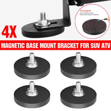 4x Magnetic Base Mounting Bracket Holder Clamp D43 M8 for Car LED Work Light Bar