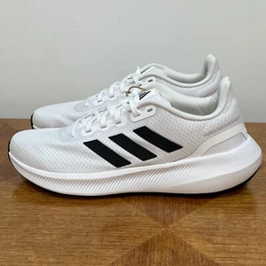 Adidas Runfalcon 3.0 Schuhe Damen 8,5 weiß schwarz Mesh Laufen Turnschuhe NEU - Bild 1 von 12