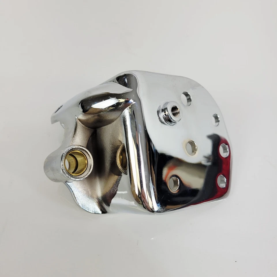 Soporte de montaje de palanca de cambios cromado para Harley Davidson Softail Springer de V-Twin Foto 1 de 4