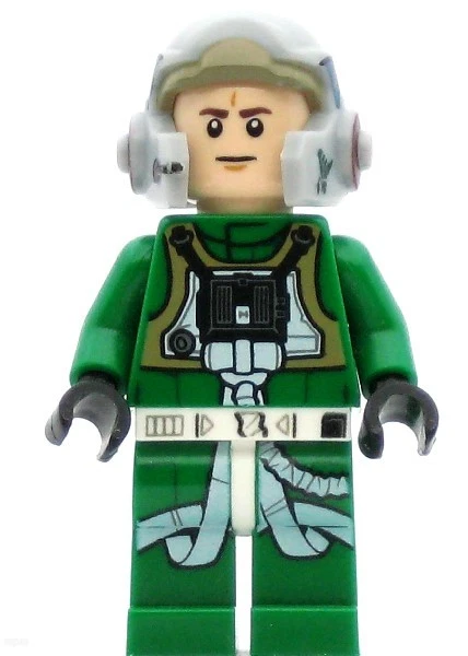 LEGO Star Wars Minifigura A-Wing Pilot (75175) (Genuino) Foto 1 de 1