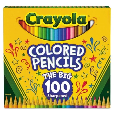 Juego de lápices de colores Crayola 688100 3,3 mm 2B - Surtido (1 juego) Nuevo Foto 1 de 4