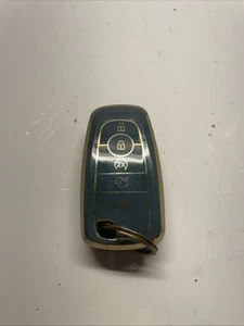 Key Fob Cover Compatible with Ford Escape Expedition Explorer F-150 Blue - Picture 1 of 5