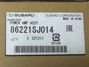 2023 2024 Subaru Forester Audio Amplifier Amp Harman kardon 86221SJ014 OEM New - Bild 1 von 2