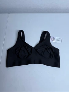 NWT Hanes SmoothTec Wirefree Bra MHG796 Black Size 2XL - Picture 1 of 9