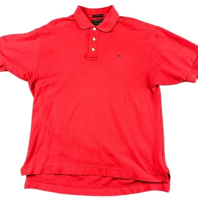 Polo Alexander Julian Colores Grande Rojo 100% Algodón Manga Corta Para Hombre Foto 1 de 4