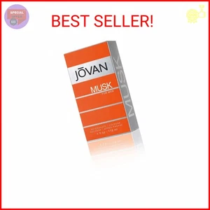 Jovan Musk for Men Aftershave 4 fl oz (Pack of 1), Notes of Carnation, Lavender, - Picture 1 of 2