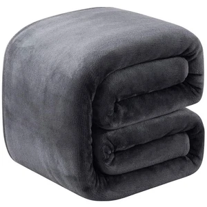 Fleece Blanket Queen Size for All Season 350GSM - Premium Lightweight Anti-St... - Picture 1 of 9