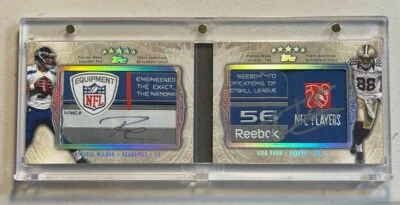 Russell Wilson Nick Toon 2012 Topps Five Star/10 RC parche etiqueta de lavandería automática RPA Foto 1 de 4