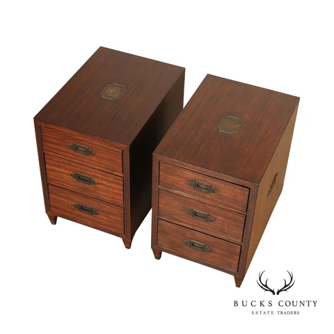 Thomasville Ernest Hemingway Collection Pair of Chest Nightstands Cover