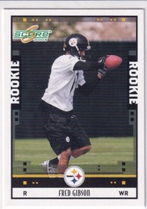 2005 Score #385 Fred Gibson Adrenaline NM