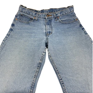 Jordacehe Vintage Jeans Damen Größe 30X28 Tapered Leg Faded Blue Denim - Bild 1 von 6