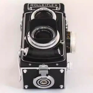 Rolleiflex Ersatzteil Spare Part Adapter -Gewinde Screw Cap 3Pcs (Electroplate) - Picture 1 of 10