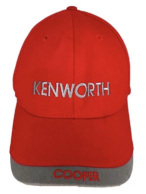 Sombrero Kenworth Cooper North Carolina Truckers rojo gris ajustable usado como está Foto 1 de 4