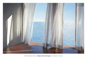 Blues Come Through von Alice Dalton Brown Kunstdruck Küste Strand Poster 40x60 - Bild 1 von 2