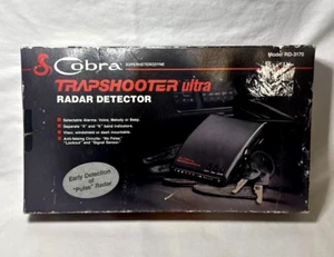 Cobra Trapshooter Ultra RD-3170 Radar Detector TESTED Dash/Visor Alarm X/K Band - Picture 1 of 12