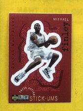 1997-98 Upper Deck Collector's Choice Stick-Ums Michael Finley #S6