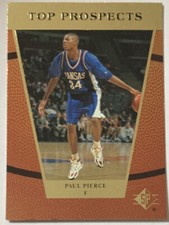 Paul Pierce 1998 Upper Deck SP Top Prospects Rookie Card #44 (2353) 
