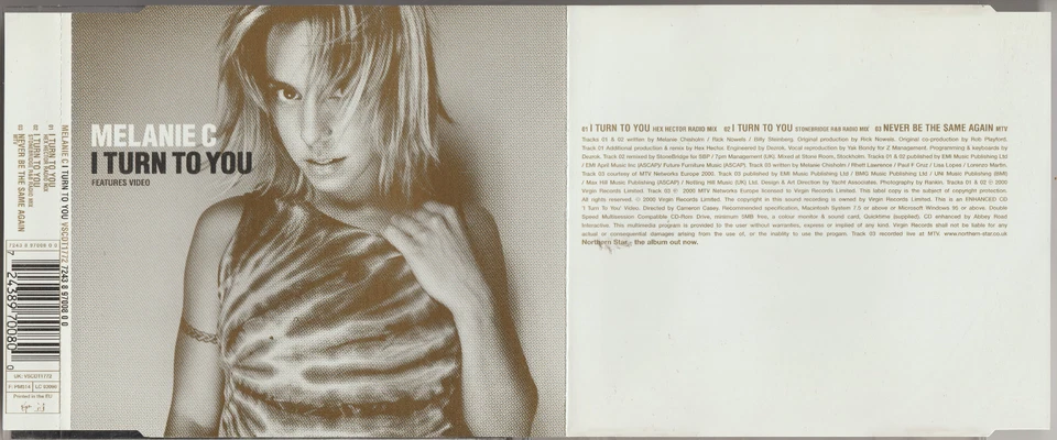 Melanie C - I turn to you (2000) [3 Track Maxi-CD] - Bild 1 von 1