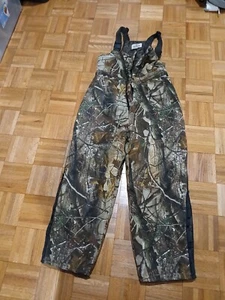 Red Head Camo Hunting Bib Suspender Overalls Size For Her M/M Realtree Insulated - Picture 1 of 4