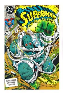 SUPERMAN: THE MAN of STEEL 18 (NM- 9.2) DC KEY: 1st FULL APPEARANCE DOOMSDAY * - Picture 1 of 2