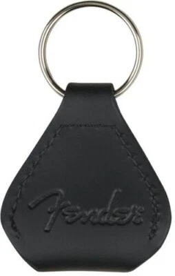 910-6001-606 Fender Guitarra Cuero Pick Holder Llavero, Negro Foto 1 de 2