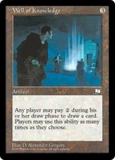 WOTC MtG Weatherlight Well of Knowledge (R) EX
