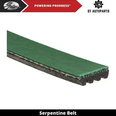 Para Isuzu NPR-HD 2004-2007 6L V8 GAS Serpentine Belt puertas de aire acondicionado 2005 Foto 1 de 4