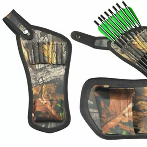 Crossbow Arrow Quiver Bag 8 Holes Pouch Holder Waist Hip Belt Portable Hunting - Picture 1 of 12