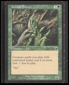 Tarjeta de flagelo común Magic The Gathering Krosan Drover 122 CB-1-3-A-22 - Imagen 1 de 7