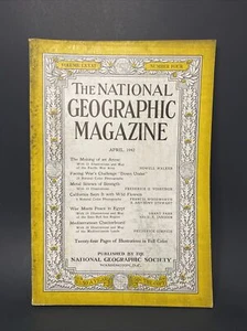 National Geographic Magazine April 1942 Coke Ad 2 Page Map Of Australia OFFERS!! - Bild 1 von 6