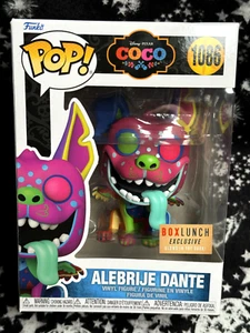 Funko Pop! Disney: Coco - Alebrije Dante #1086 (exclusivo de BoxLunch, GITD) ¡¡SIN USAR, EN CAJA!!! - Imagen 1 de 2