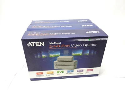(1) ATEN 4-Port 350 MHz VGA Video Splitter VS94A - Image 1 of 4