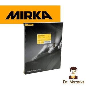 Wet and Dry Sandpaper MIRKA WPF Sheets Waterproof Sand Paper Grit P240-P7000