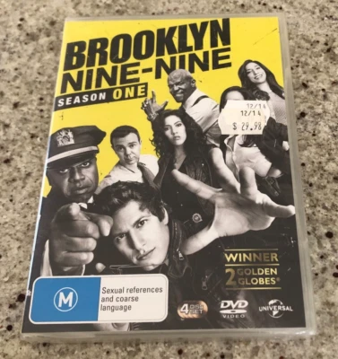 BROOKLYN NINE NINE - SEASON 1 - 4 DISC DVD SET - 2013 - NEW & SEALED - Image 1 of 4