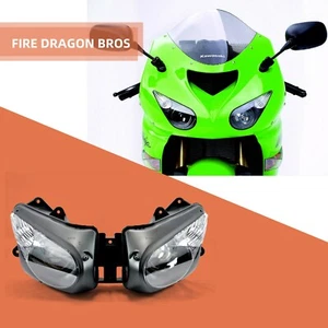 FDB Headlight Assembly Headlamp Clear For Kawasaki 2006 2007 ZX-10R ZX10R ZX 10 - Picture 1 of 5